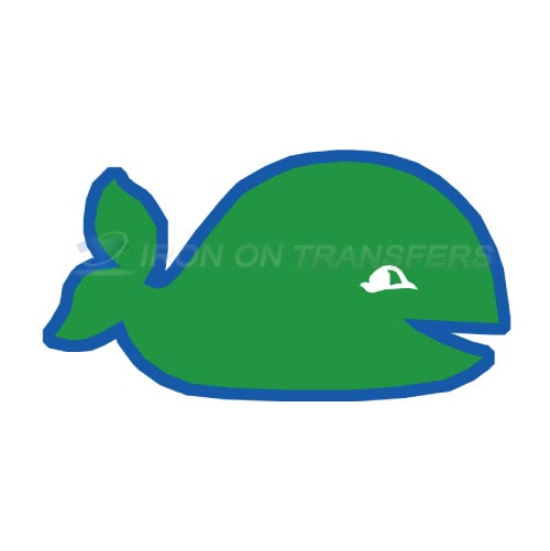 New England Whalers Iron-on Stickers (Heat Transfers)NO.7120